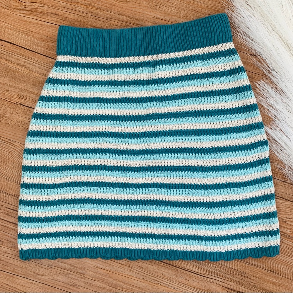 Wild Fable Crochet Mini Skirt XS